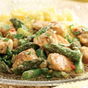 chicst-indianchickenasparagus photo